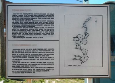 Özkonak Underground Town Marker. Click for full size. Özkonak Underground Town Marker image. Click for full size.