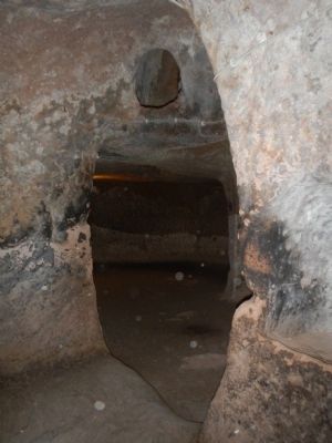 Özkonak Underground City. Click for full size. Özkonak Underground City image. Click for full size.