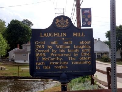 Laughlin Mill Marker image. Click for full size.