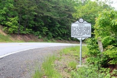 Greenbrier County / Virginia Marker image. Click for full size.