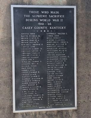 War dead of WW II. Click for full size. War dead of WW II image. Click for full size.