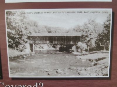 Comstock Covered Bridge Marker image. Click for full size.