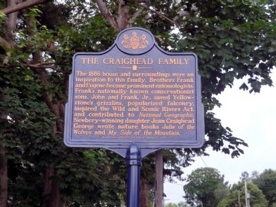 The Craighead Family Marker image. Click for full size.