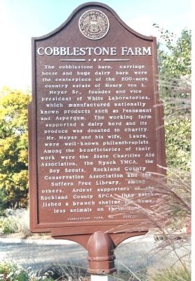 Cobblestone Farm Marker image. Click for full size.