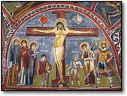 Fresco in one of the Göreme Churches. Click for full size. Fresco in one of the Göreme Churches image. Click for full size.