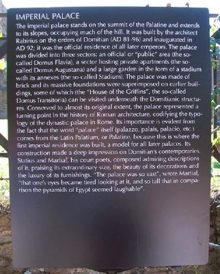 Imperial Palace Marker image. Click for full size.