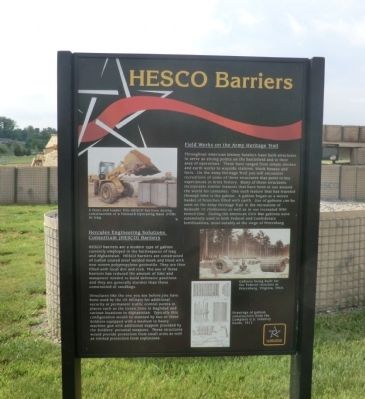Hesco Barriers Marker image. Click for full size.