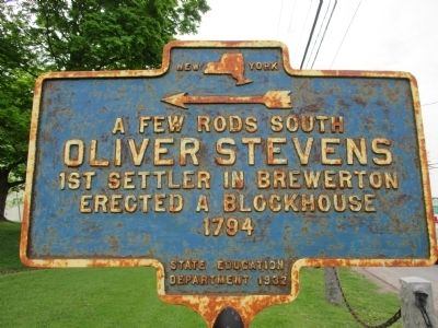 Oliver Stevens Marker image. Click for full size.