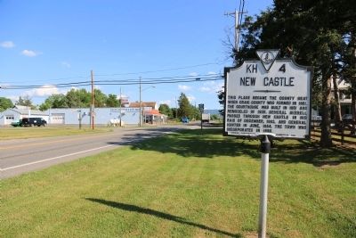 New Castle Marker. Click for full size. New Castle Marker image. Click for full size.