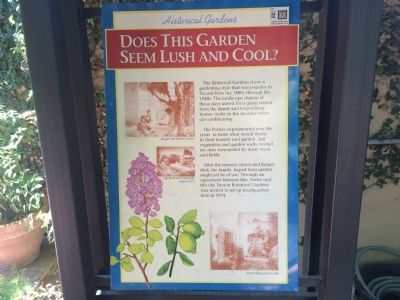 Does This Garden Seem Lush and Cool? Marker image. Click for full size.