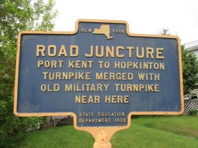 Road Juncture Marker. Click for full size. Road Juncture Marker image. Click for full size.