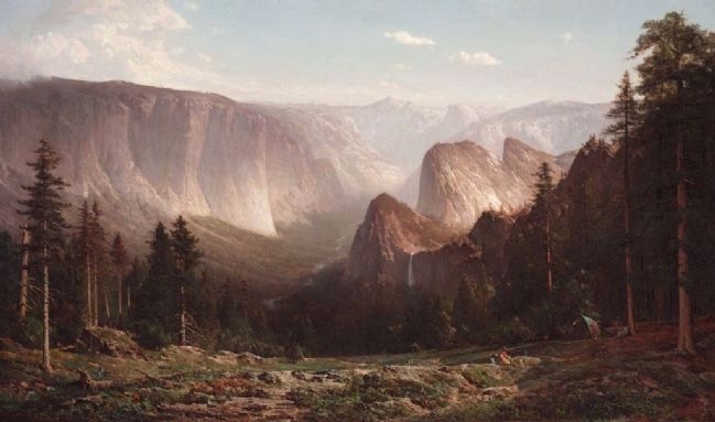 Great Canyon of the Sierra, Yosemite (1872) image. Click for full size.