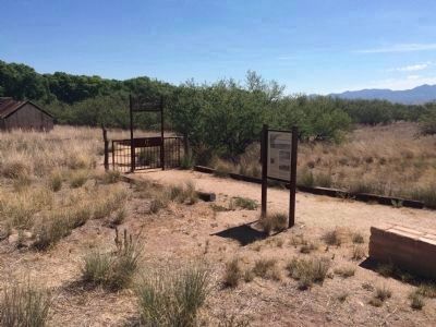 Wide view of the Historic Empire Ranch Marker. Click for full size. Wide view of the Historic Empire Ranch Marker image. Click for full size.