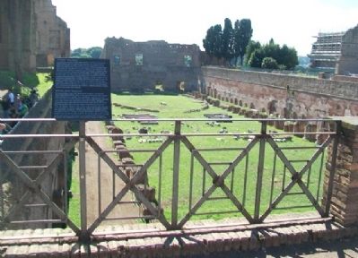 The Palatine "Stadium" / "Stadio" Palatino and Marker. Click for full size. The Palatine "Stadium" / "Stadio" Palatino and Marker image. Click for full size.