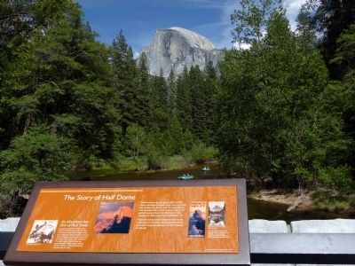 The Story of Half Dome Marker image. Click for full size.