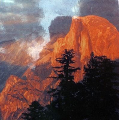 Half Dome. Click for full size. Half Dome image. Click for full size.