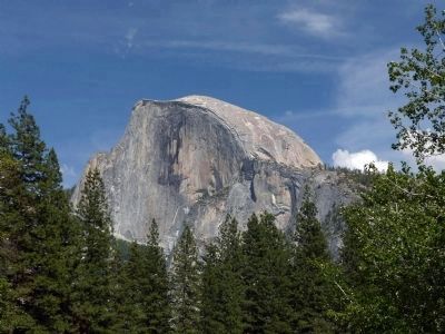 Half Dome from the Sentinel Bridge. Click for full size. Half Dome from the Sentinel Bridge image. Click for full size.