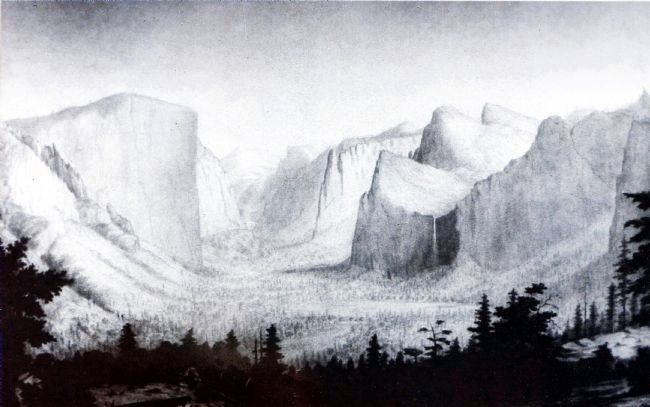 Valley from Artist's Point. Click for full size. Valley from Artist's Point image. Click for full size.
