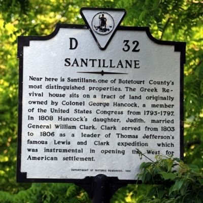 Santillane Marker. Click for full size. Santillane Marker image. Click for full size.