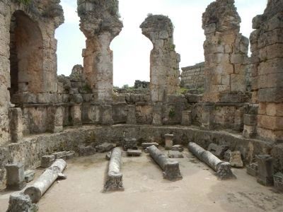 Southern Baths, tepidarium. Click for full size. Southern Baths, tepidarium image. Click for full size.