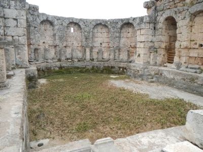 Southern Baths, frigidarium. Click for full size. Southern Baths, frigidarium image. Click for full size.