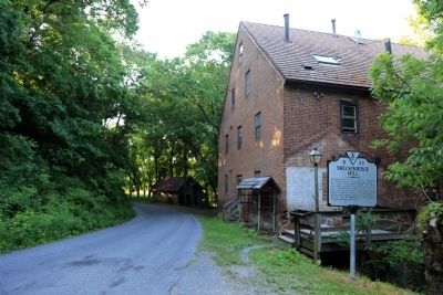 Breckinridge Mill and Marker. Click for full size. Breckinridge Mill and Marker image. Click for full size.