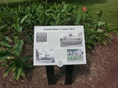 Kinderhaus Canna Bed Marker image. Click for full size.