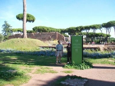 The Upper Peristyle of the Domus Augustana Marker. Click for full size. The Upper Peristyle of the Domus Augustana Marker image. Click for full size.