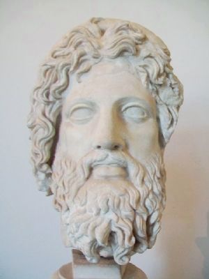 Palatine Museum / Museo Palatino Bust of Asklepios image. Click for full size.