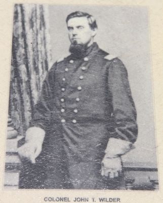 Wilder's Artillery Position Marker. Click for full size. Wilder's Artillery Position Marker image. Click for full size.