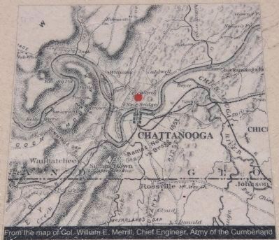 Wilder's Artillery Position Marker. Click for full size. Wilder's Artillery Position Marker image. Click for full size.