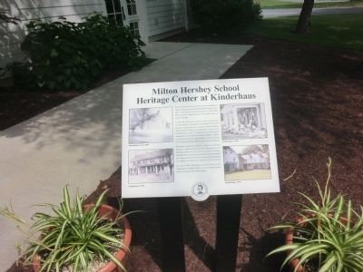 Milton Hershey School Marker. Click for full size. Milton Hershey School Marker image. Click for full size.