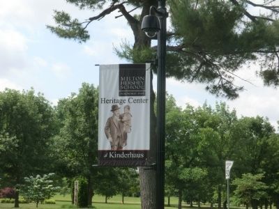 Banner-Milton Hershey School Founded 1909 image. Click for full size.