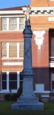 Clarke County Civil War Monument. Click for full size. Clarke County Civil War Monument image. Click for full size.