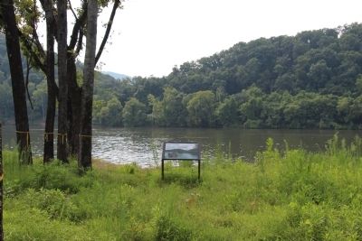 Crossing into History Marker. Click for full size. Crossing into History Marker image. Click for full size.