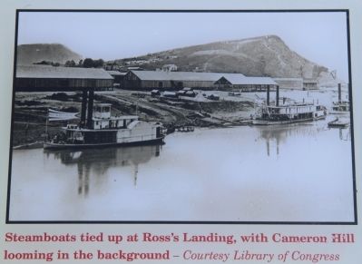 Ross's Landing Marker image. Click for full size.