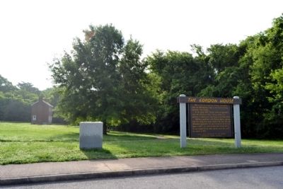 Old Natchez Trace and The Gordon House Markers. Click for full size. Old Natchez Trace and The Gordon House Markers image. Click for full size.