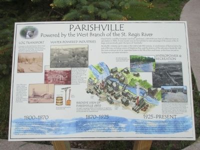 Parishville Marker image. Click for full size.