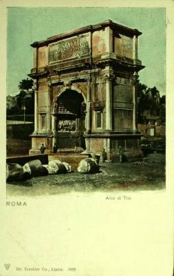 <i>Arco di Tito</i>. Click for full size. <i>Arco di Tito</i> image. Click for full size.