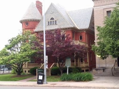 Mackenzie House and Marker. Click for full size. Mackenzie House and Marker image. Click for full size.