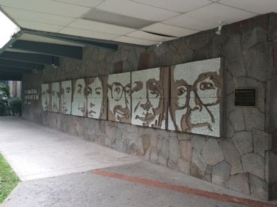 Mural of the Martyrs of the UCA Marker. Click for full size. Mural of the Martyrs of the UCA Marker image. Click for full size.