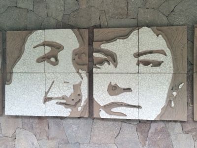 Mural of the Martyrs of the UCA Marker. Click for full size. Mural of the Martyrs of the UCA Marker image. Click for full size.