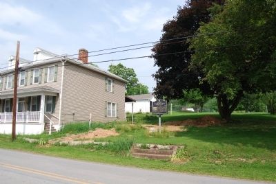 Site of Cumberland Valley Post Office Marker. Click for full size. Site of Cumberland Valley Post Office Marker image. Click for full size.