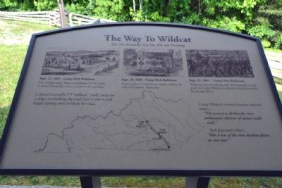 Marker #3 - The Way To Wildcat image. Click for full size.