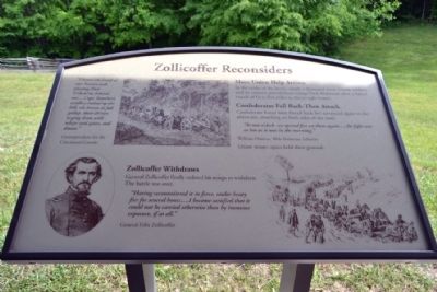Marker #8 - Zollicoffer Reconsiders image. Click for full size.