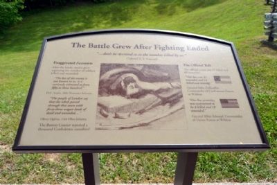 Marker #9 - The Battle Grew After Fighting Ended image. Click for full size.