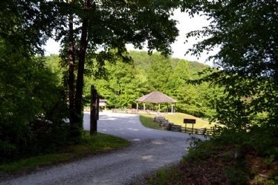 Visitor Pavilion<br>as Viewed from Old Wilderness Road image. Click for full size.