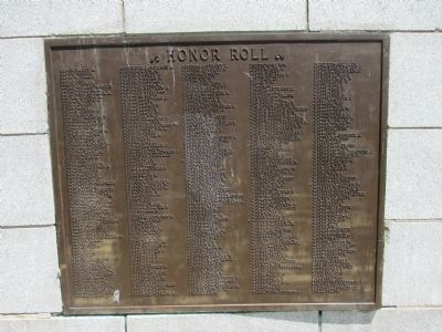 Honor Roll - Left image. Click for full size.