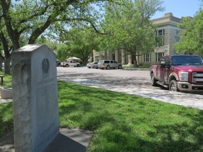 Site of Fort Stockton Marker image. Click for full size.