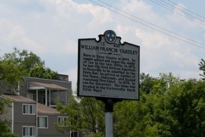 William Francis Yardley Marker image. Click for full size.